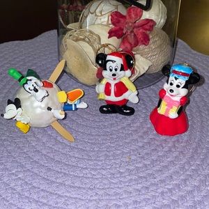 Disney Cute Ornament Lot!